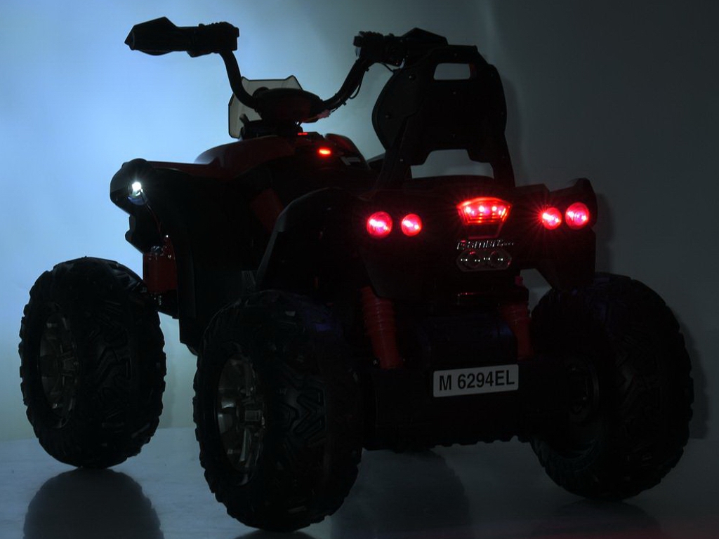 Квадроцикл Bambi Race M 6294EL-8, 2х45W, 1х12V/9AH, EVA, MP3, USB, TF, Blutooth, рожевий