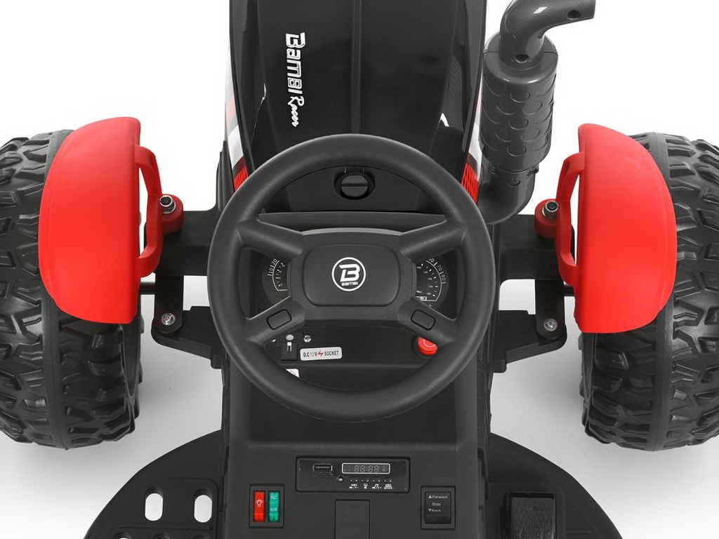 Трактор електричний Bambi Racer M 6295EBLR-2,  2х45W, 1х12V/9AH, MP3, USB, TF, Bluetooth