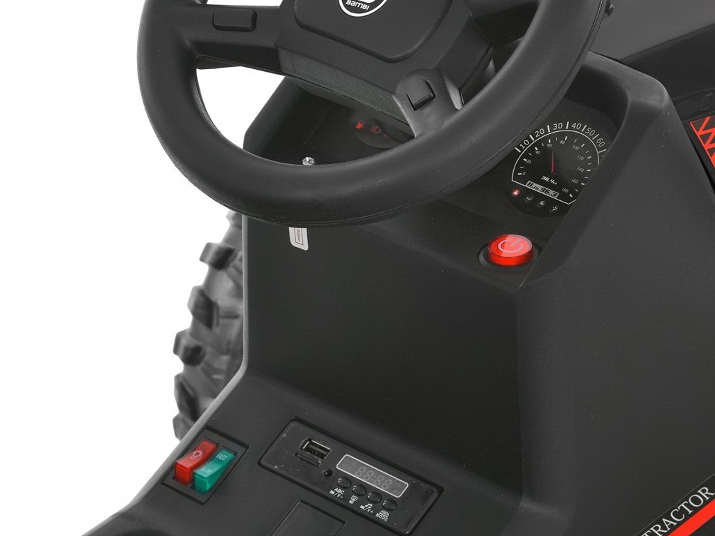 Трактор електричний Bambi Racer M 6295EBLR-2,  2х45W, 1х12V/9AH, MP3, USB, TF, Bluetooth