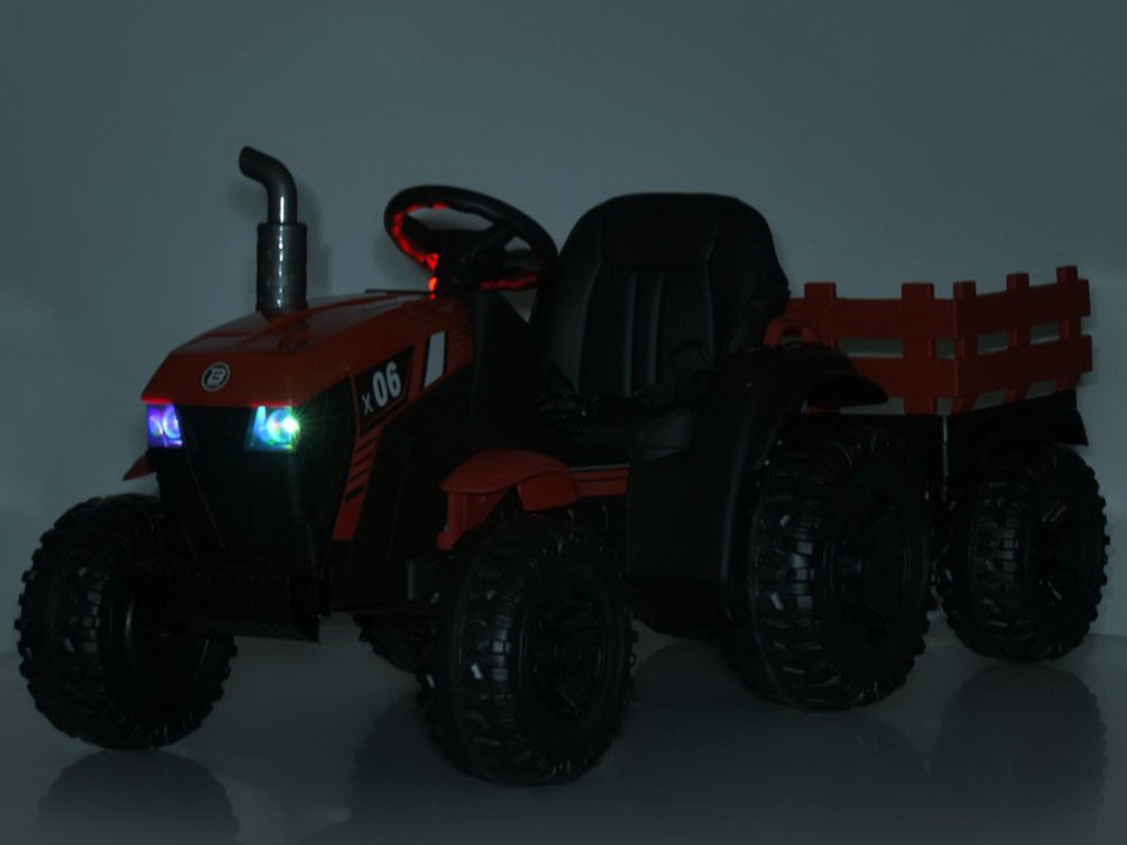 Трактор електричний Bambi Racer M 6295EBLR-2,  2х45W, 1х12V/9AH, MP3, USB, TF, Bluetooth