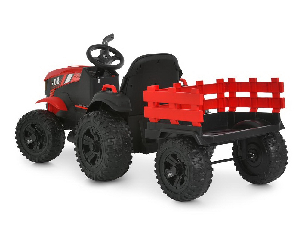 Трактор електричний Bambi Racer M 6295EBLR-3,  2х45W, 1х12V/9AH, MP3, USB, TF, Bluetooth