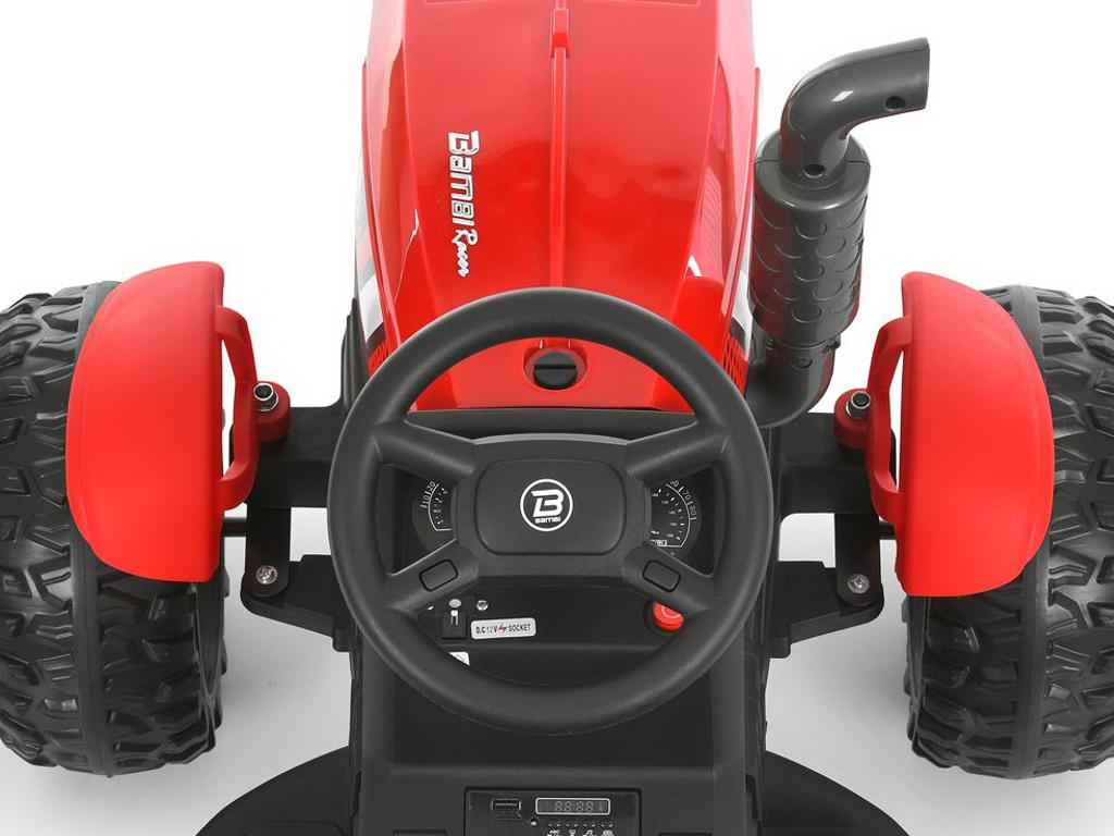 Трактор електричний Bambi Racer M 6295EBLR-3,  2х45W, 1х12V/9AH, MP3, USB, TF, Bluetooth