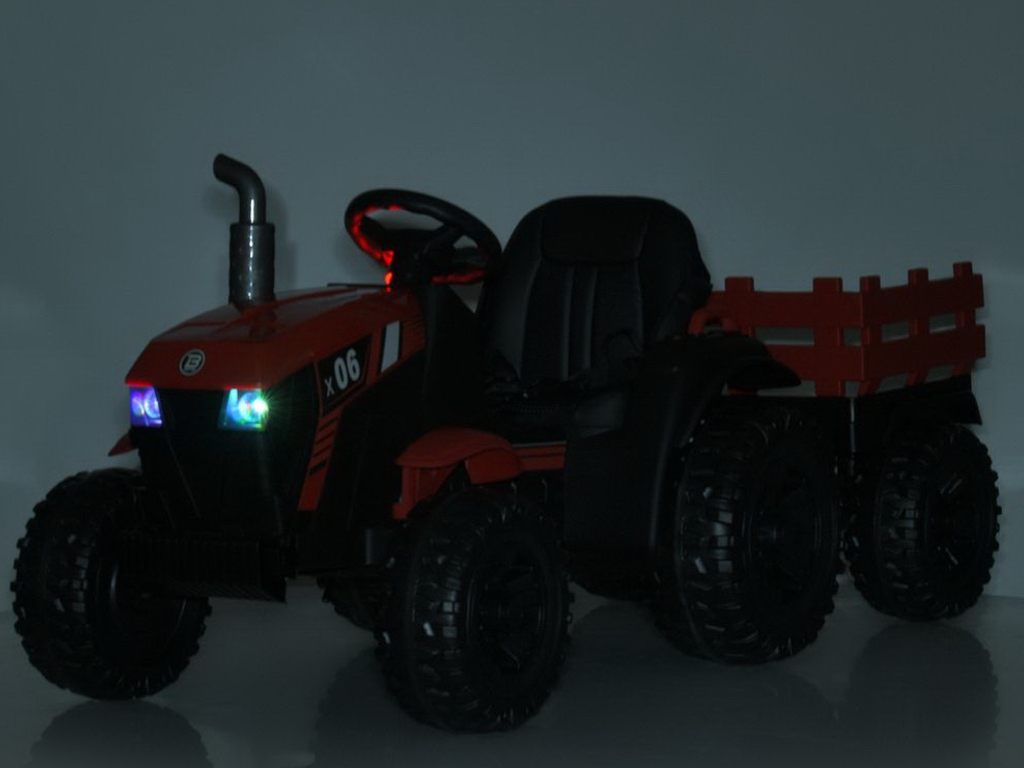 Трактор електричний Bambi Racer M 6295EBLR-3,  2х45W, 1х12V/9AH, MP3, USB, TF, Bluetooth