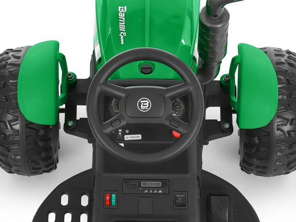 Трактор електричний Bambi Racer M 6295EBLR-5, 2х45W, 1х12V/9AH, MP3, USB, TF, Bluetooth