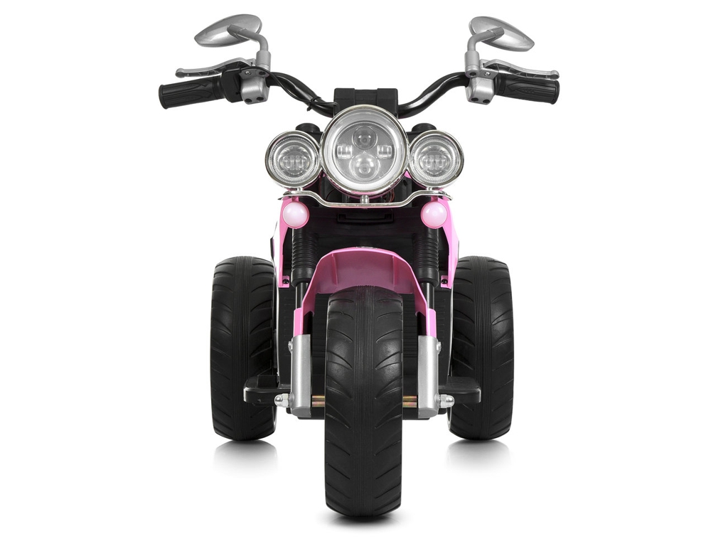 Дитячий електромотоцикл Bambi Racer, 2×25W, 1х12V/9AH,  MP3, USB, Bluetooth, TF, музика, світло