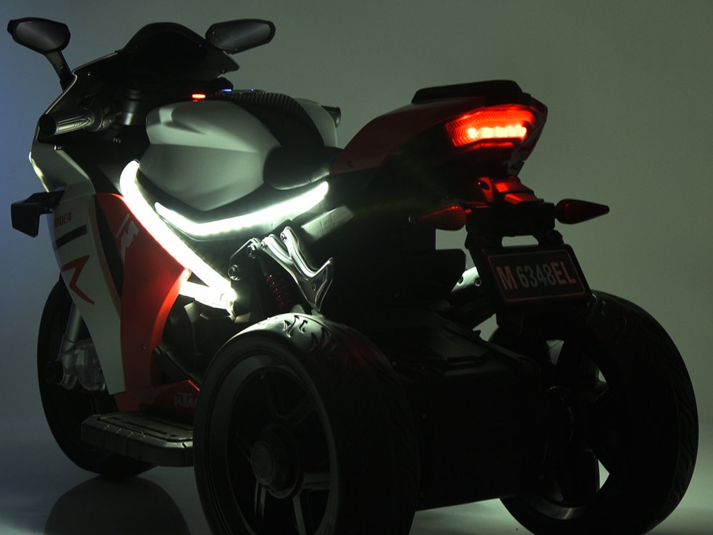 Електромотоцикл Bambi Racer M 6348EL-1-5, 1х12V/7AH, 2×35W, MP3, USB, TF, EVA, Bluetooth, до 50 кг