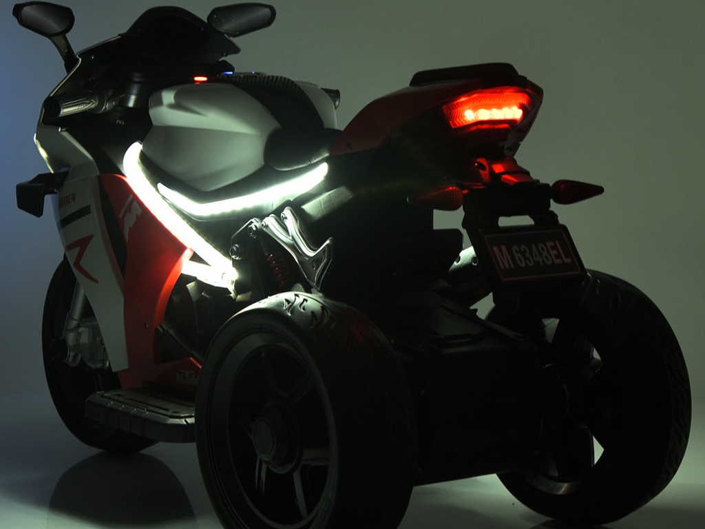 Електромотоцикл Bambi Racer M 6348EL-1-7, 1х12V/7AH, 2×35W, MP3, USB, TF, EVA, Bluetooth, до 50 кг
