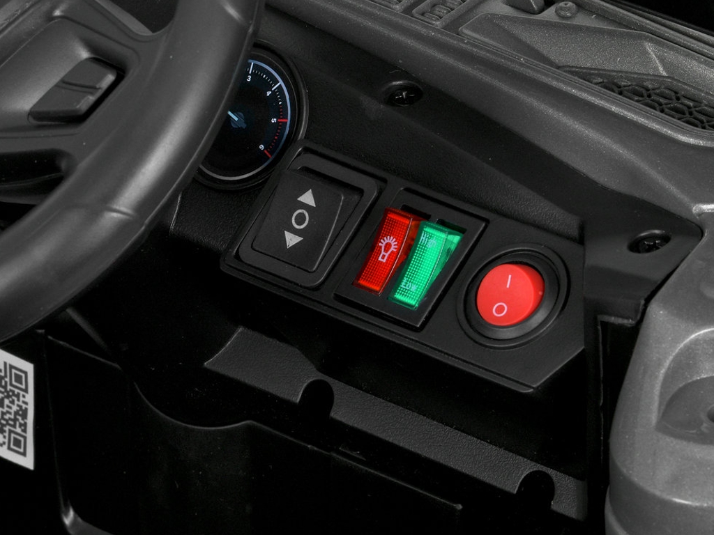 Електромобіль Джип M 6356EBLR-11-5, 2,4G р/к, 1х12V/7AH, 4х25W, MP3, USB, Bluetooth, EVA, TF