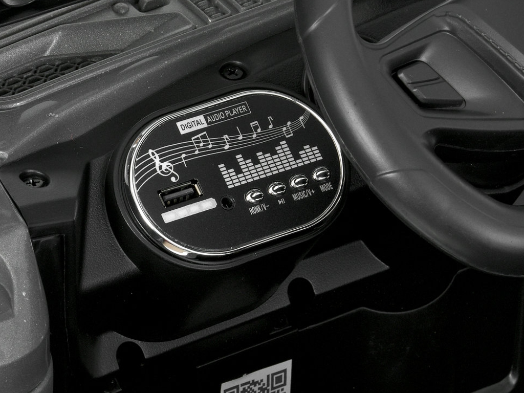 Електромобіль Джип M 6356EBLR-11-5, 2,4G р/к, 1х12V/7AH, 4х25W, MP3, USB, Bluetooth, EVA, TF
