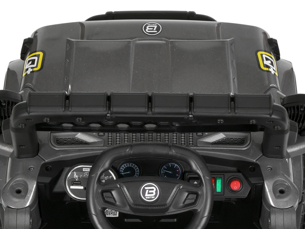 Електромобіль Джип M 6356EBLR-11-5, 2,4G р/к, 1х12V/7AH, 4х25W, MP3, USB, Bluetooth, EVA, TF
