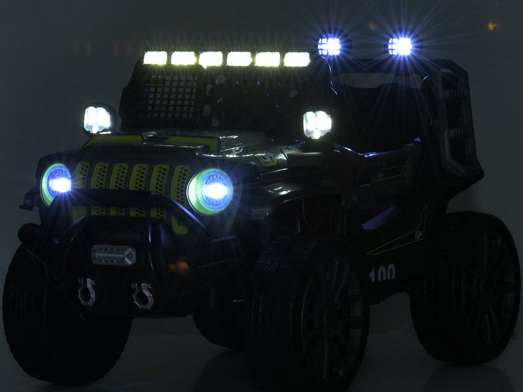Електромобіль Джип M 6356EBLR-11-5, 2,4G р/к, 1х12V/7AH, 4х25W, MP3, USB, Bluetooth, EVA, TF
