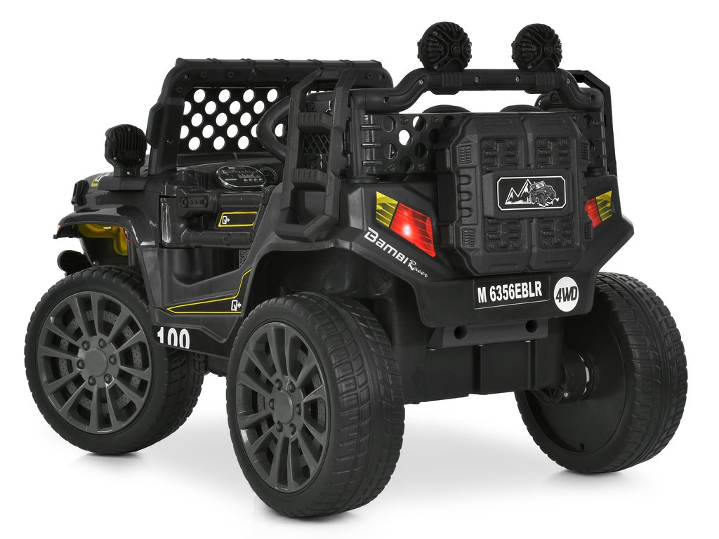 Електромобіль Джип M 6356EBLR-2-5, 2,4G р/к, 1х12V/7AH, 4х25W, MP3, USB, Bluetooth, EVA, TF