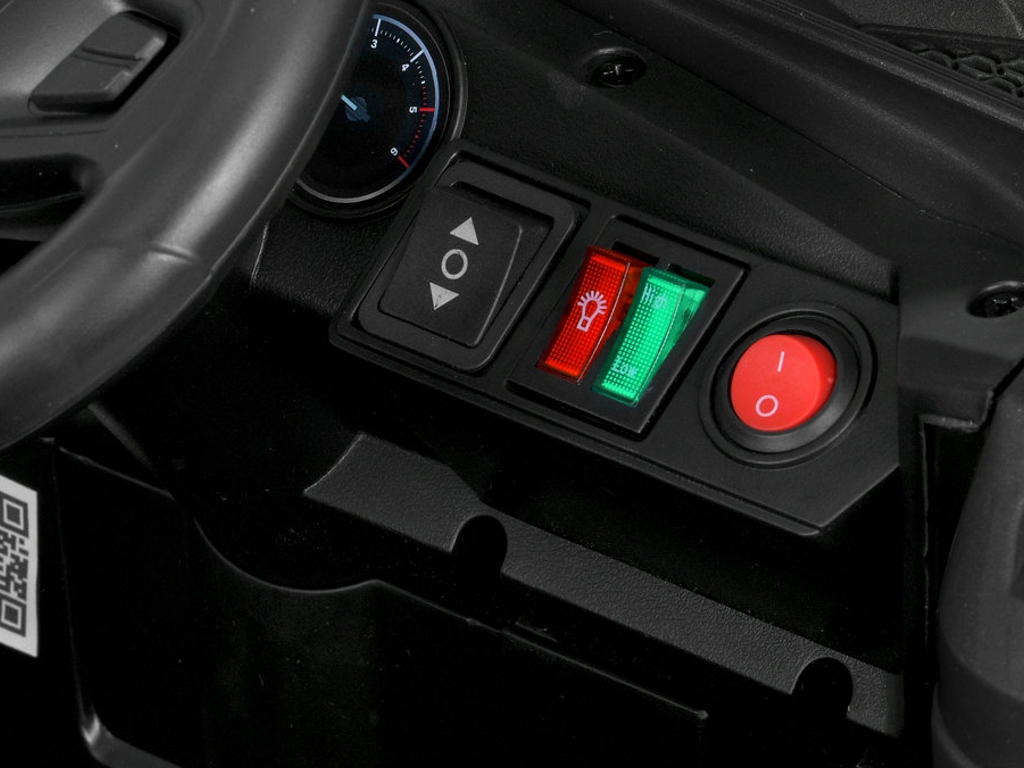 Електромобіль Джип M 6356EBLR-2-5, 2,4G р/к, 1х12V/7AH, 4х25W, MP3, USB, Bluetooth, EVA, TF