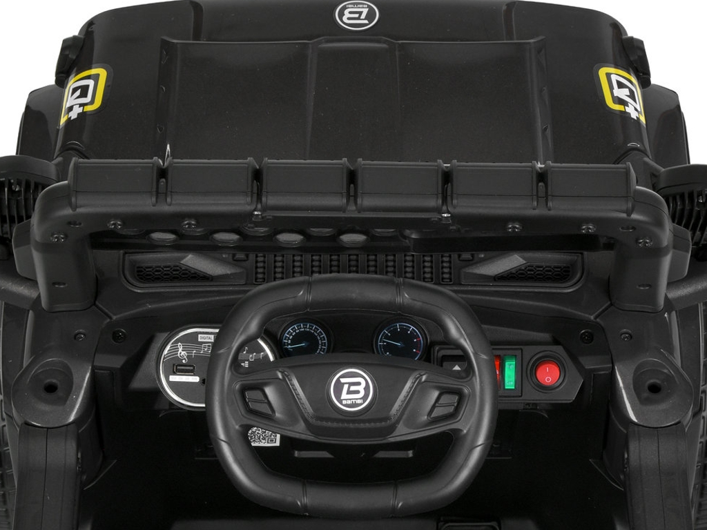 Електромобіль Джип M 6356EBLR-2-5, 2,4G р/к, 1х12V/7AH, 4х25W, MP3, USB, Bluetooth, EVA, TF