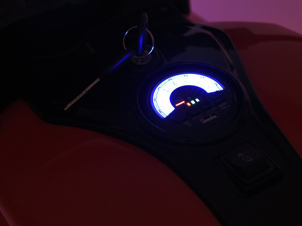 Електромотоцикл M 6358EL-6, 1х12V/12AH, 2х45W, USB, Bluetooth, EVA, TF, жовтий