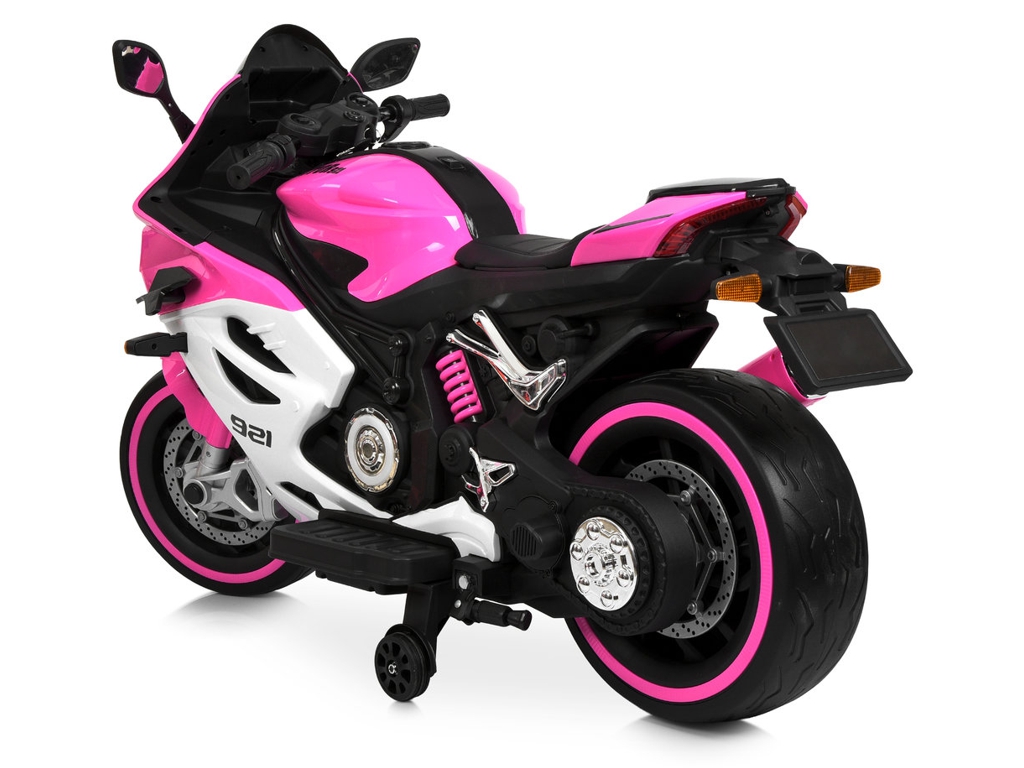 Дитячи йелектромотоцикл Bambi Racer  M 6359EL-8-1 (1шт) 2х45W, 1х12V/10AH, MP3, USB, TF, рожевий