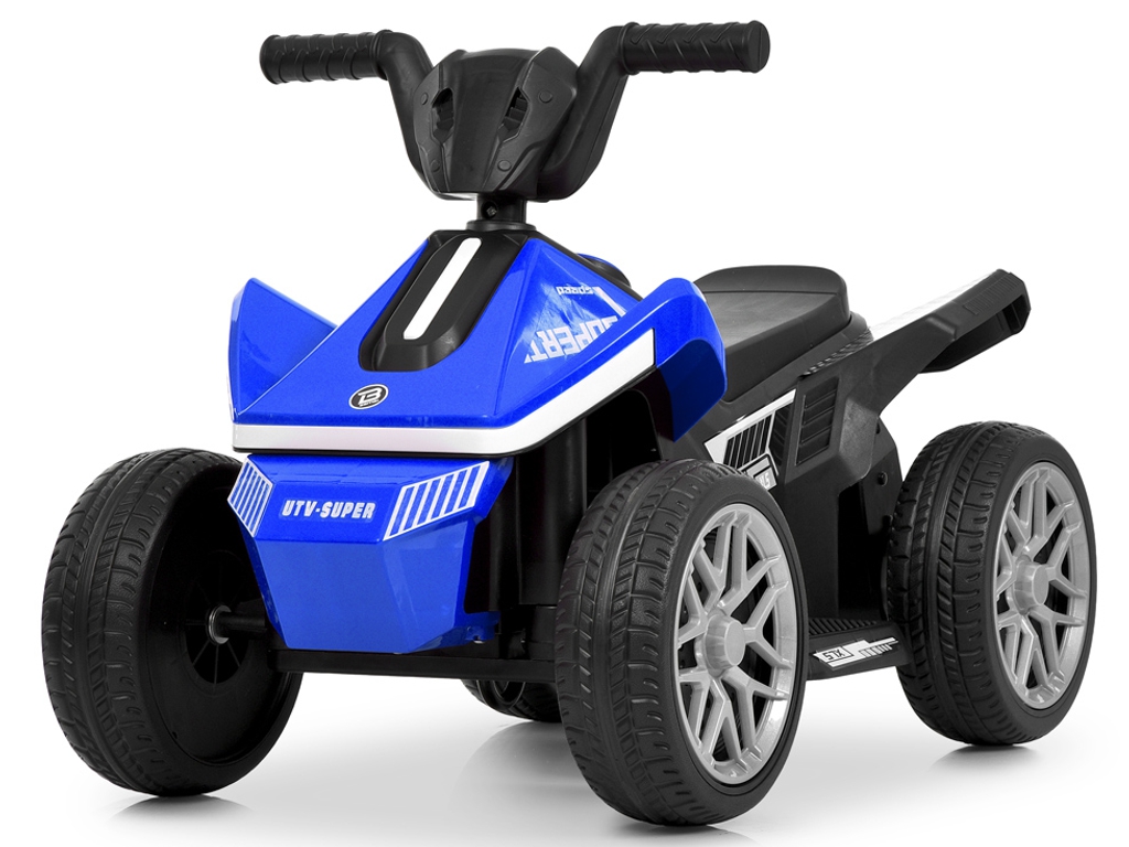 Дитячий електроквадроцикл Bambi Racer M 6362E-4, 1х6V7AH, 62×35W, EVA, Bluetooth,  MP3, USB, синій