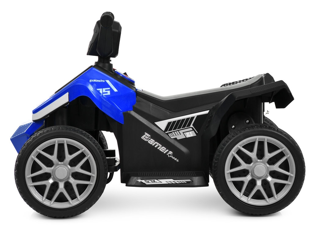 Дитячий електроквадроцикл Bambi Racer M 6362E-4, 1х6V7AH, 62×35W, EVA, Bluetooth,  MP3, USB, синій