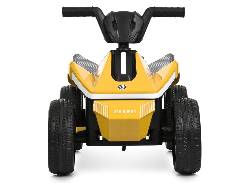 Дитячий електроквадроцикл Bambi Racer M 6362E-6, 1х6V7AH, 62×35W, EVA, Bluetooth,  MP3, USB, жовтий