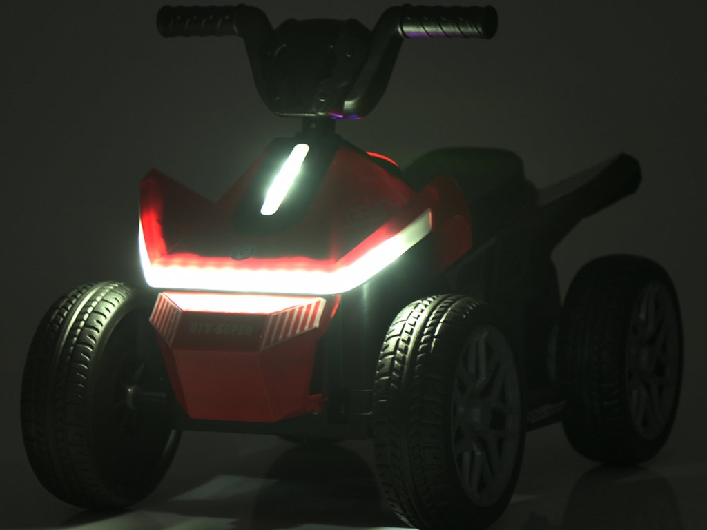 Дитячий електроквадроцикл Bambi Racer M 6362E-8, 1х6V7AH, 62×35W, EVA, Bluetooth,  MP3, USB, рожевий