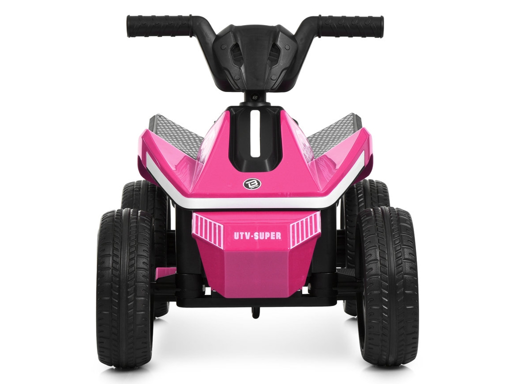 Дитячий електроквадроцикл Bambi Racer M 6362E-8, 1х6V7AH, 62×35W, EVA, Bluetooth,  MP3, USB, рожевий