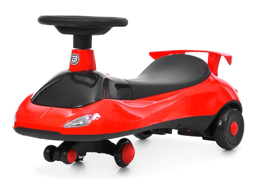 Дитяча каталка-бібікар Bambi Racer M 6363-3, 1х6V/4AH, 1х25W, світло, музика, Bluetooth, червоний