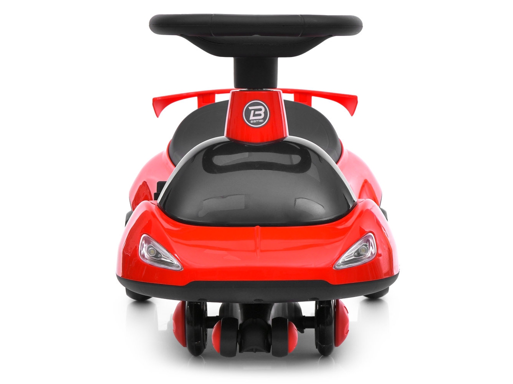 Дитяча каталка-бібікар Bambi Racer M 6363-3, 1х6V/4AH, 1х25W, світло, музика, Bluetooth, червоний