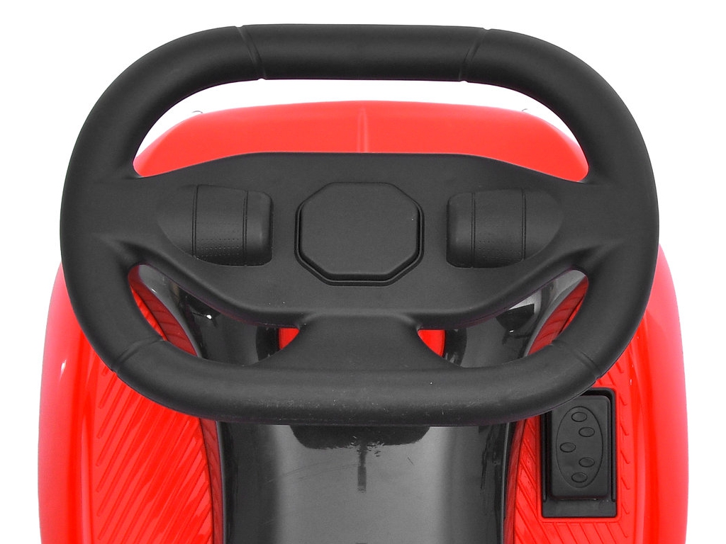 Дитяча каталка-бібікар Bambi Racer M 6363-3, 1х6V/4AH, 1х25W, світло, музика, Bluetooth, червоний
