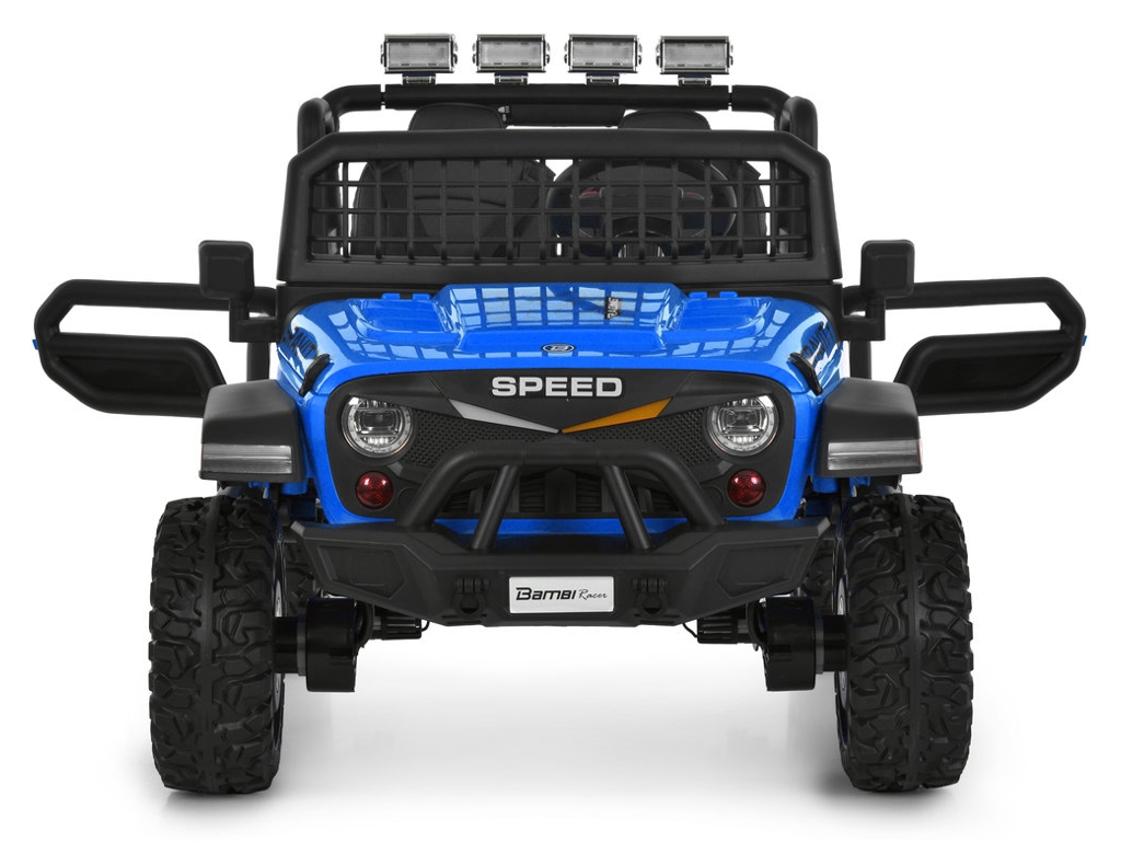 Електромобіль двомісний дитячий  Джип Bambi Racer, 4×45W, 1х12V/10AH, Bluetooth, USB, TF, EVA