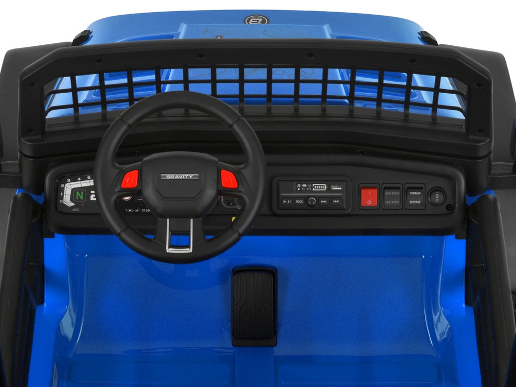 Електромобіль двомісний дитячий  Джип Bambi Racer, 4×45W, 1х12V/10AH, Bluetooth, USB, TF, EVA