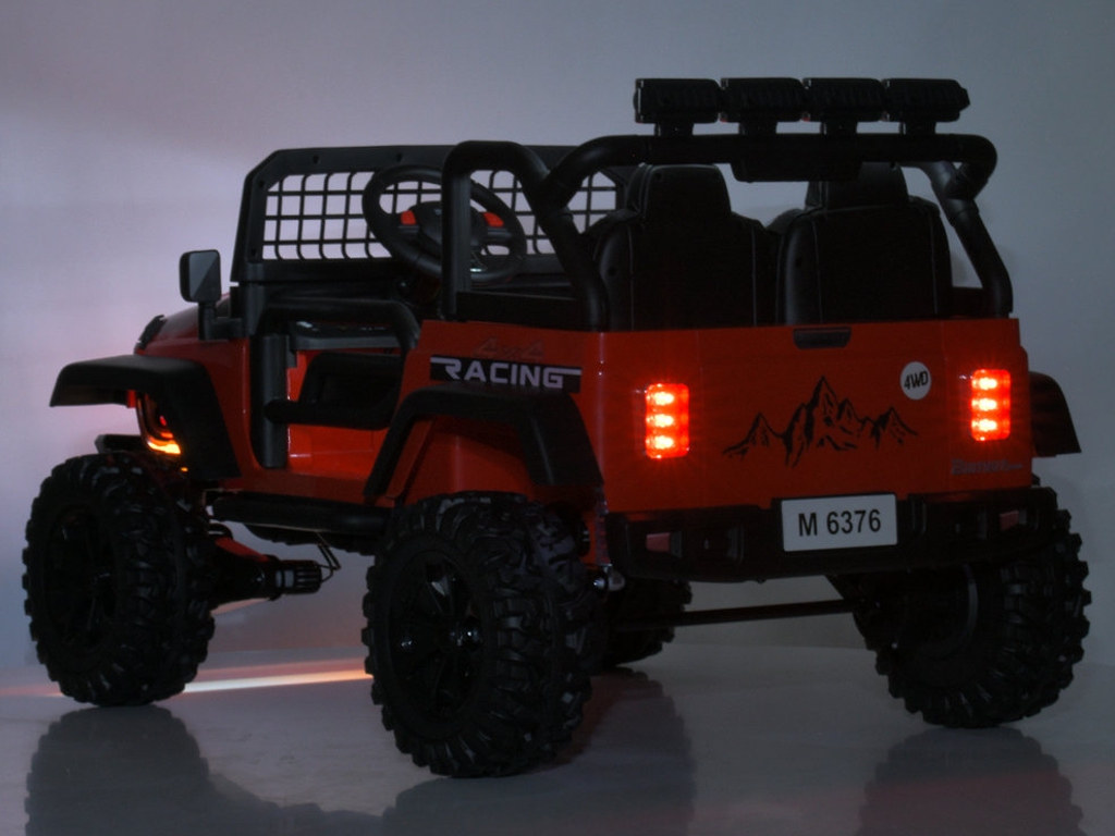 Електромобіль двомісний дитячий  Джип Bambi Racer, 4×45W, 1х12V/10AH, Bluetooth, USB, TF, EVA