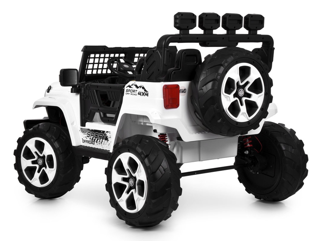 Електромобіль Джип M 6380EBLR-1(24V), р/к2,4G, 1х24V/8AH, 4х45W, MP3, USB, TF, Bluetooth, EVA