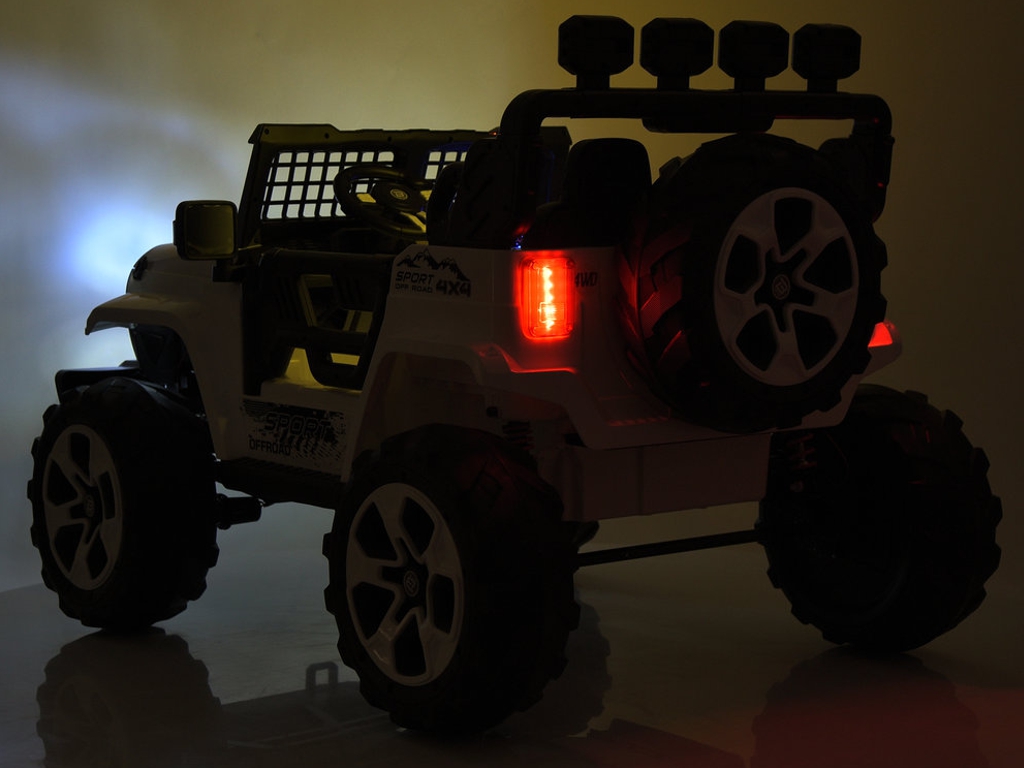 Електромобіль Джип M 6380EBLR-1(24V), р/к2,4G, 1х24V/8AH, 4х45W, MP3, USB, TF, Bluetooth, EVA