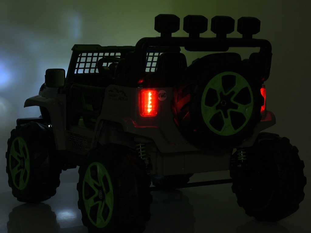 Електромобіль Джип M 6380EBLR-11(24V), р/к2,4G, 1х24V/8AH, 4х45W, MP3, USB, TF, Bluetooth, EVA