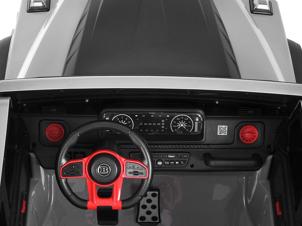 Електрмобіль M 6404EBLR-11(24V) р/к 2.4G, 2х35W/2х45W, 1х24V/8AH, USB, MP3, EVA, Bluetooth