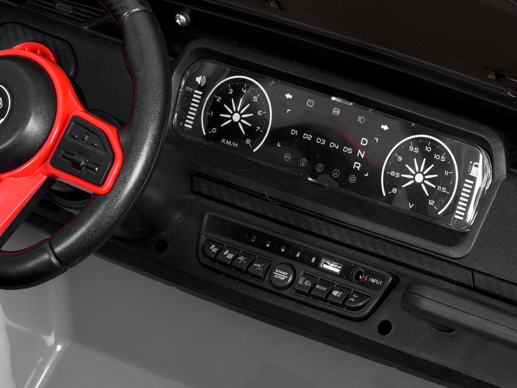 Електрмобіль M 6404EBLR-11(24V) р/к 2.4G, 2х35W/2х45W, 1х24V/8AH, USB, MP3, EVA, Bluetooth