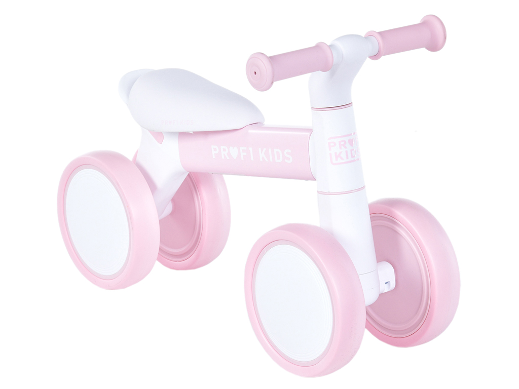 Біговел дитячий рожево-білий. Profi Kids 7 д. MBB 1014-2
