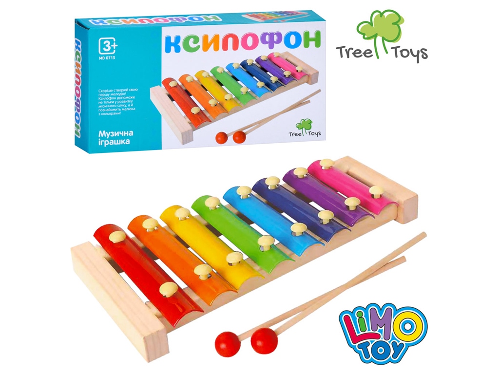 Дерев'яна іграшка Ксилофон, Tree Toys