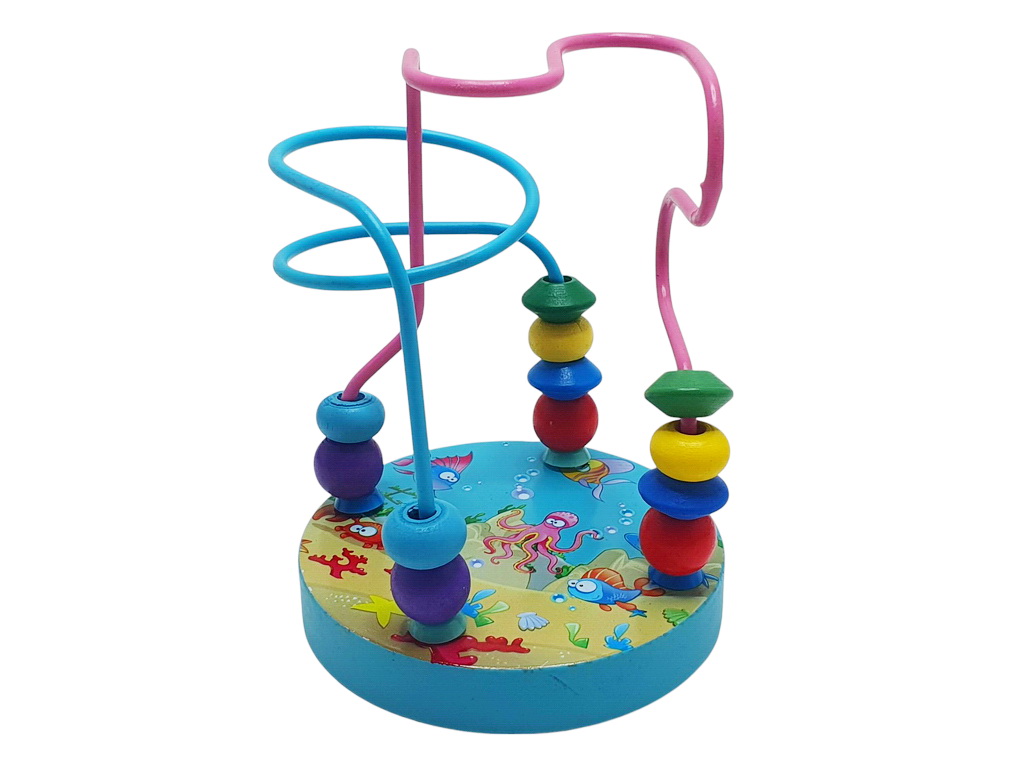 Деревянная игрушка Лабиринт на проволоке 11 см. Tree Toys MD 0810