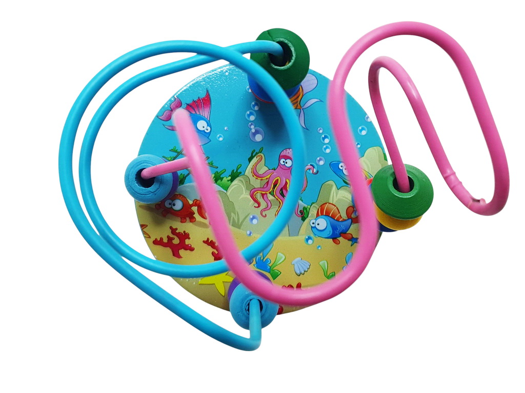 Деревянная игрушка Лабиринт на проволоке 11 см. Tree Toys MD 0810