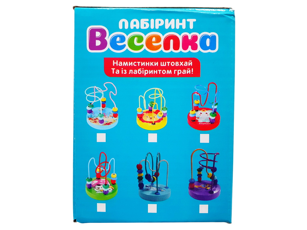 Деревянная игрушка Лабиринт на проволоке 11 см. Tree Toys MD 0810