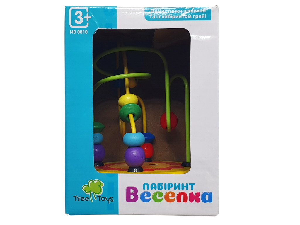 Деревянная игрушка Лабиринт на проволоке 11 см. Tree Toys MD 0810