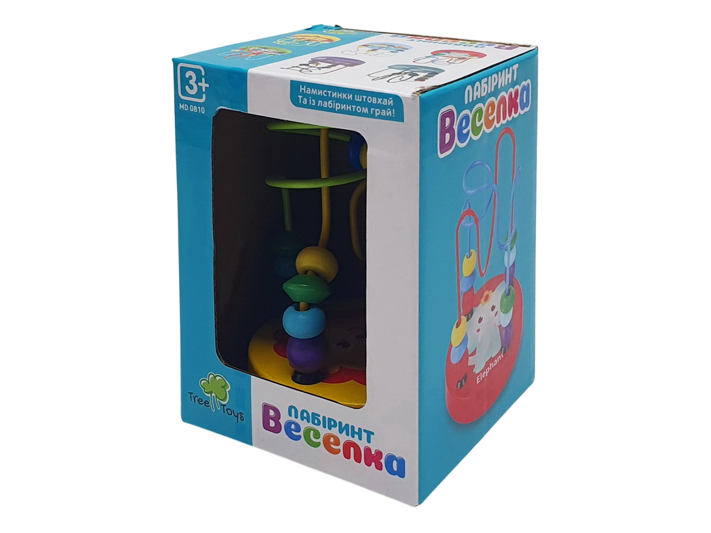 Деревянная игрушка Лабиринт на проволоке 11 см. Tree Toys MD 0810