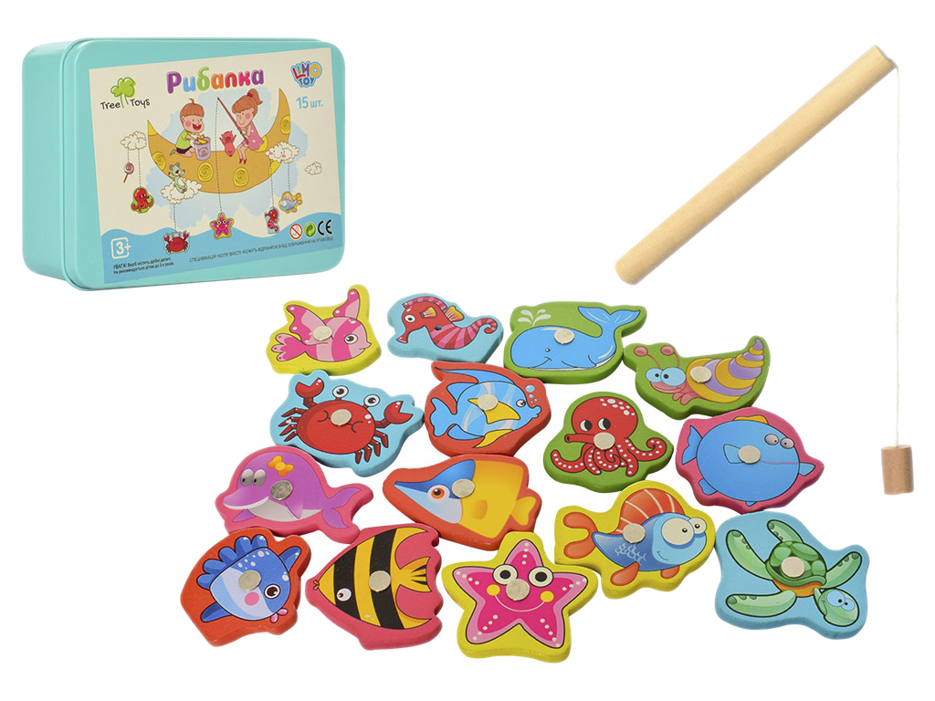Деревянная игрушка Рыбалка. Tree Toys MD 0950-57