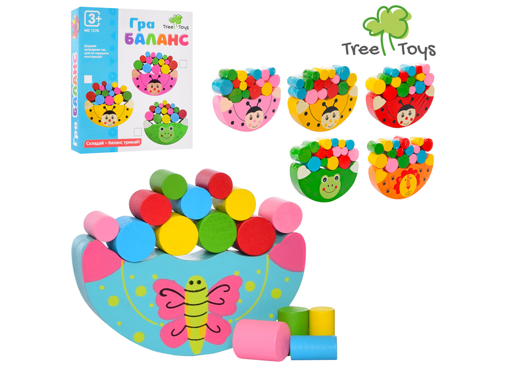 Деревянная игрушка Игра баланс. Tree Toys MD 1276