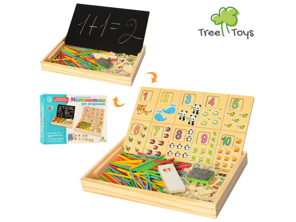 Дерев'яна іграшка Набір першокласника. Tree Toys MD 1314