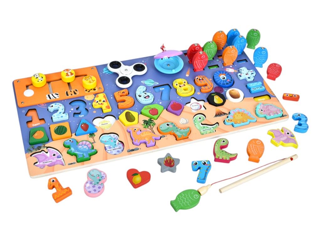 Деревянная доска многофункциональная MD 1376, Tree Toys