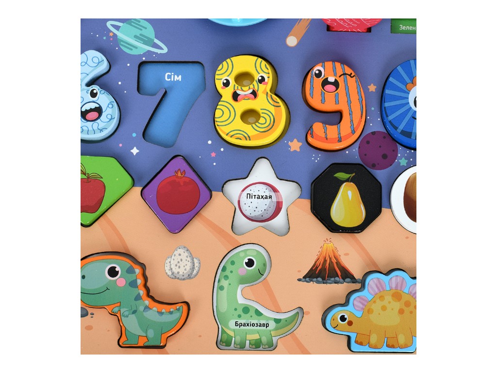 Деревянная доска многофункциональная MD 1376, Tree Toys