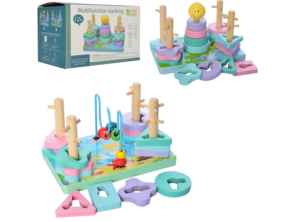 Деревянная игрушка Геометрика. Tree Toys MD 2112