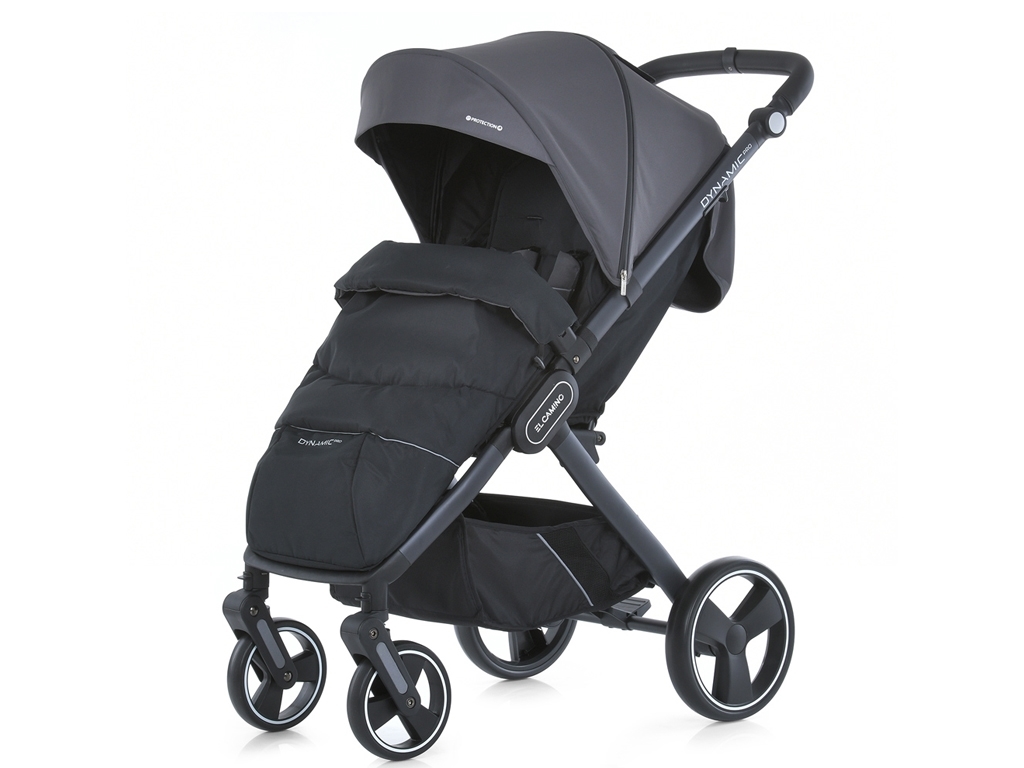 Коляска дитяча прогулянкова. EL CAMINO ME 1053-3 DYNAMIC PRO Charcoal